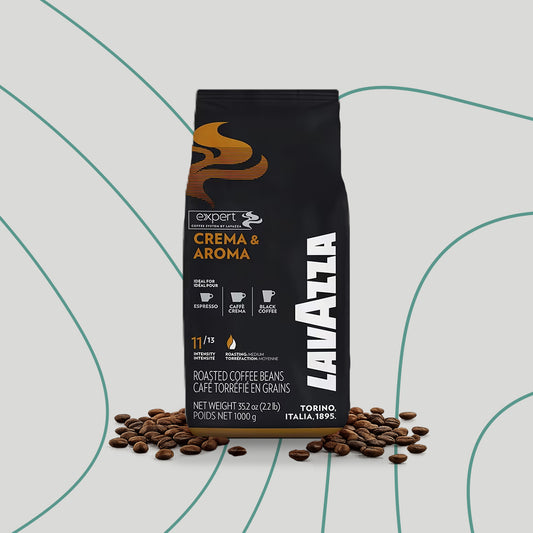 Lavazza Expert Crema E Aroma Whole Beans Coffee - 1 Kg